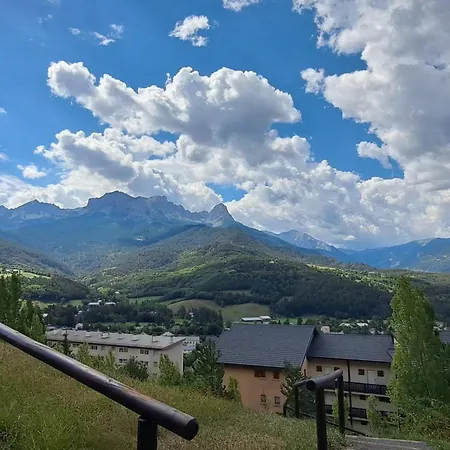 Rez-de-jardin A Pour 4 Personnes - Fr-1-165a-104 Apartamento Barcelonnette